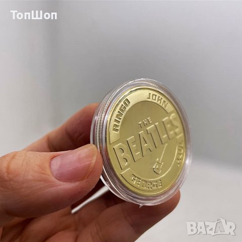 The Beatles coin / Бийтълс монета, снимка 3 - Нумизматика и бонистика - 39919550