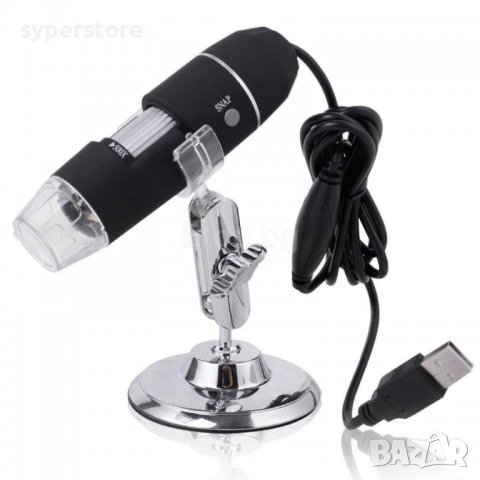 Микроскоп Дигитален USB Digital One SP00491  500x 2MP 30FPS със стойка, снимка 1 - Друга електроника - 38157089