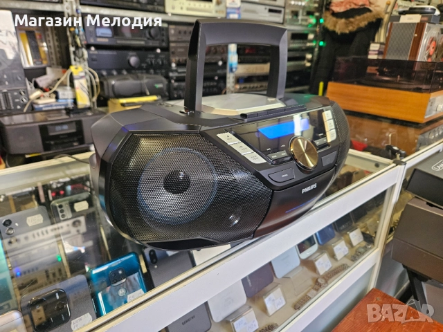 Радиокасетофон Philips AZB798T/12 Има радио, диск, usb, bluetooth, aux, mp3. В перфектно състояние, , снимка 6 - Радиокасетофони, транзистори - 48846631