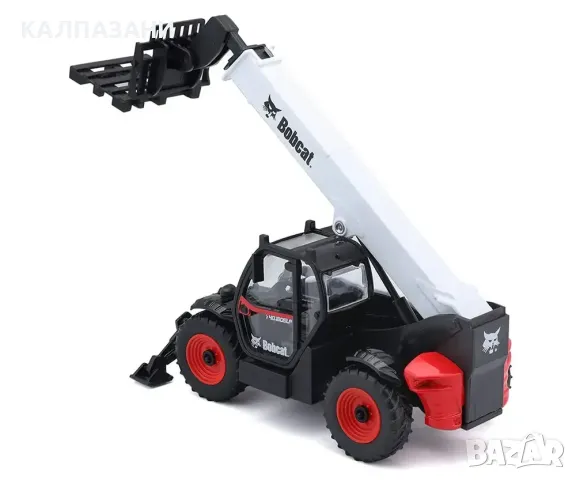 Bburago - модел на кола 1:48 - Телескопичен товарач BOBCAT T40 180SLP Марка: BBURAGO 18/, снимка 4 - Коли, камиони, мотори, писти - 49125625