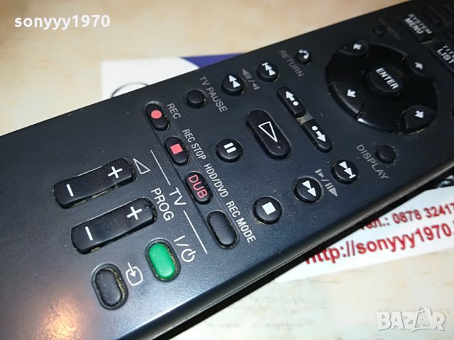 поръчано-SONY RDR/HDD/DVD/REMOTE CONTROL-ЗА ЗАПИСВАчКА, снимка 5 - Дистанционни - 29067048