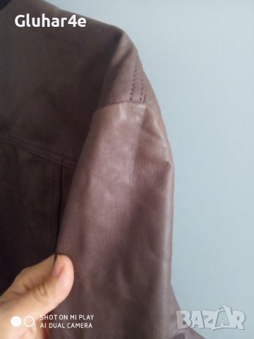 Яке естествена кожа Jack and Jones , снимка 7 - Якета - 43060842