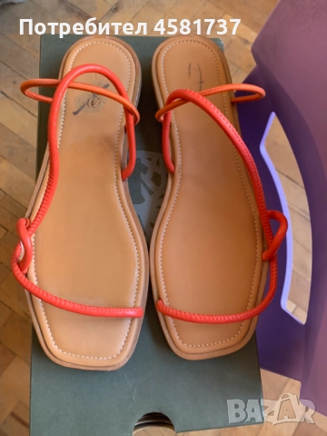 Дамски сандали естествена кожа Cos, размер 39