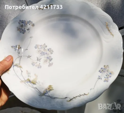 скъп сервиз 6 чинии с позлата НОВО, снимка 7 - Сервизи - 50246131