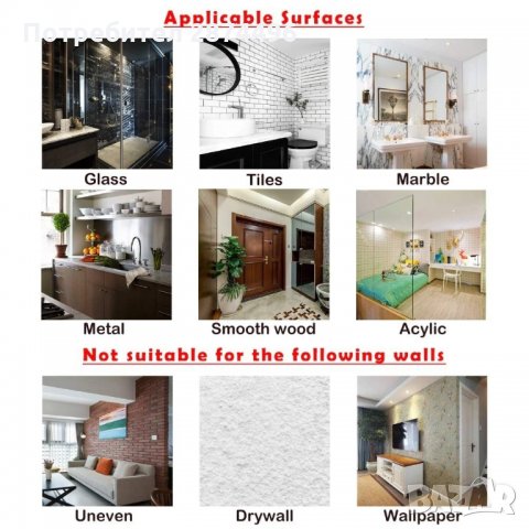 2932 Прозрачни пластмасови самозалепващи се закачалки тип кука, снимка 4 - Други стоки за дома - 35355689