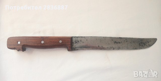Стар кован овчарски нож, снимка 4 - Антикварни и старинни предмети - 33396193
