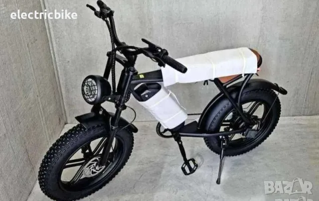 Електрически велосипед, Electric V8, 750W, 15.AH, Кафяв цвят, снимка 8 - Велосипеди - 47388040