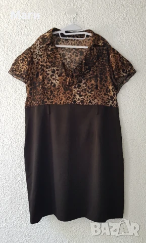 Дамска рокля 4ХЛ- 5ХЛ , снимка 5 - Рокли - 51048374