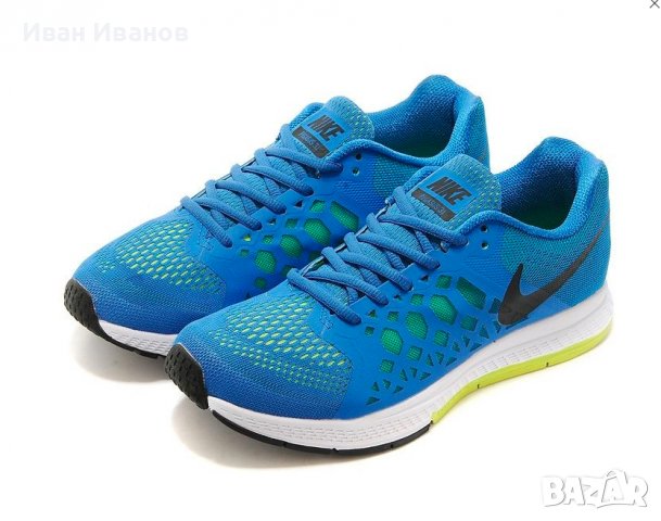 маратонки Nike Zoom Pegasus 31 Hyper Cobalt номер 42,5, снимка 4 - Маратонки - 36809598