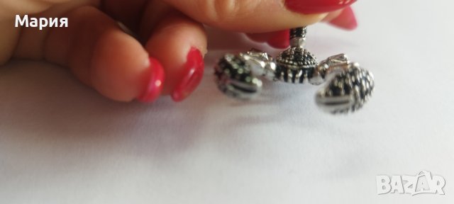 Сребърна висулка - скорпион, снимка 5 - Колиета, медальони, синджири - 43746391