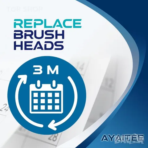 AYAITEE Резервна глава за четка за зъби, съвместима с четка за зъби Sonicare Philips 8 бр., снимка 5 - Тримери - 49437132