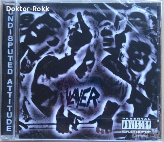 Slayer – Undisputed Attitude (1996, CD) , снимка 1 - CD дискове - 43148194