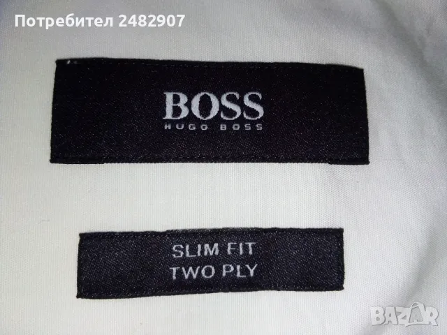 Мъжка риза BOSS, снимка 11 - Ризи - 50042987