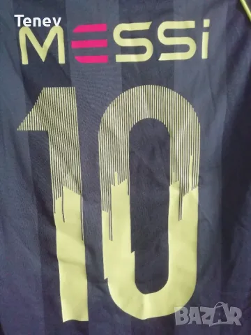 Lionel Messi Adidas оригинална детска тениска фланелка Меси Адидас 11-12г, снимка 3 - Детски тениски и потници - 49541363