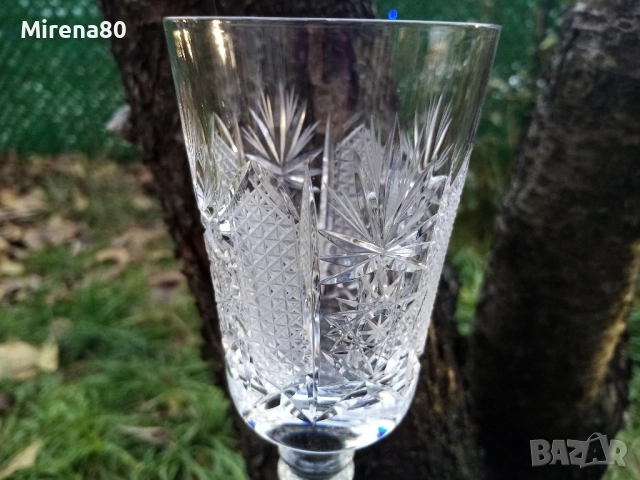 * Ропотамо * - кристален сервиз за вино, снимка 4 - Сервизи - 52959331