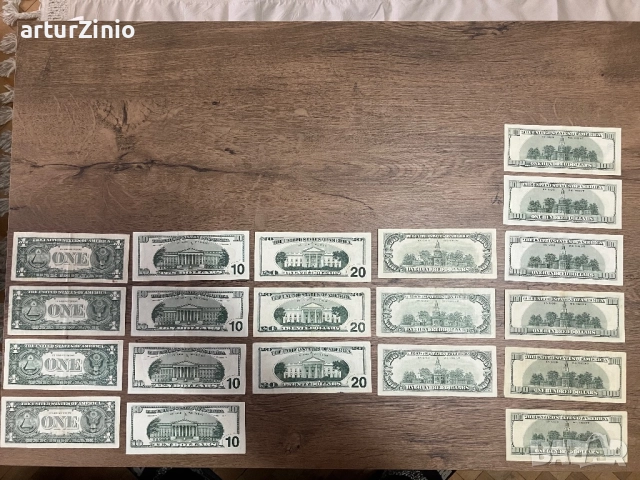 Американски долари, снимка 2 - Колекции - 52703584