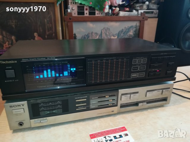 TECHNICS EQUALIZER & SONY AMPLIFIER-JAPAN 2501221954, снимка 6 - Ресийвъри, усилватели, смесителни пултове - 35560617