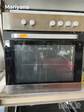 Фурна за вграждане с керамични котлони, Беко, снимка 4 - Печки, фурни - 51954236