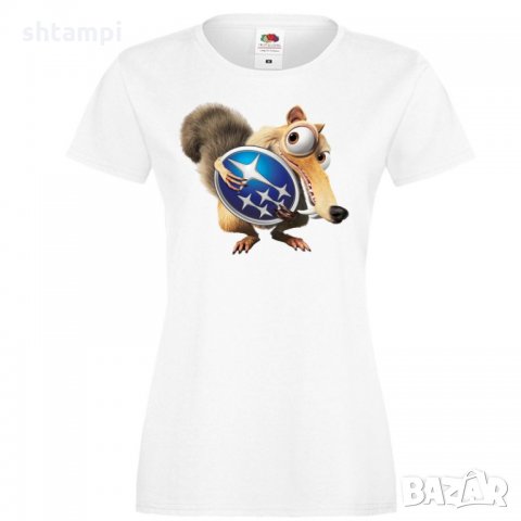 Дамска тениска SUBARU Scrat, снимка 3 - Тениски - 32852354