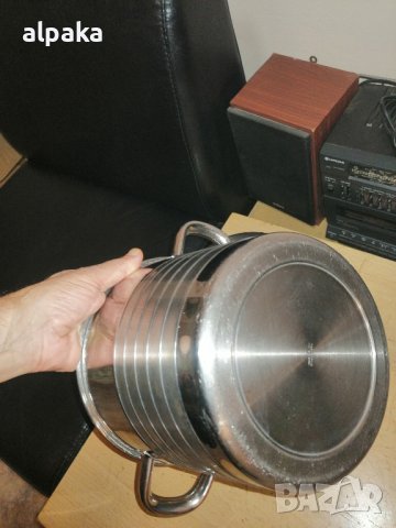 Голяма маркова бразилска тенджера с капак Tramontina, снимка 3 - Съдове за готвене - 43517651