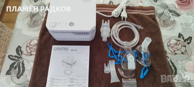 Компресорен Инхалатор Sanitas SIH50, снимка 4 - Медицинска апаратура - 50187730