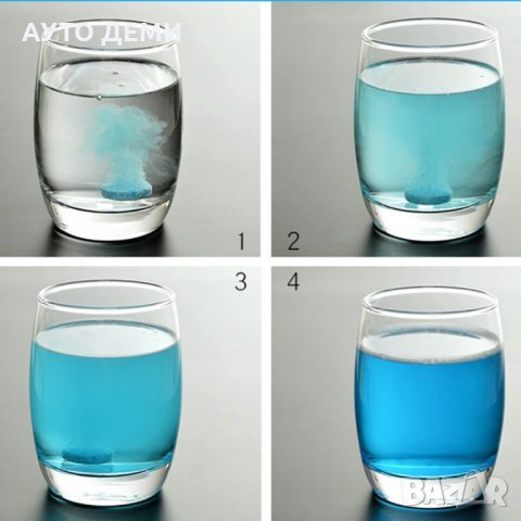 *ТОП* Хапче таблетка за течност за чистачки с по-голям почистващ ефект за кола автомобил камион авто, снимка 17 - Аксесоари и консумативи - 27748841