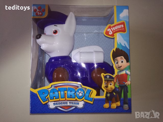 PAW PATROL Интерактивна детска играчка - куче Пес Патрул. 