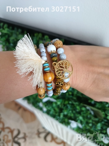 Гривна за ръка, снимка 5 - Гривни - 51708472