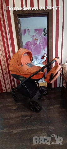 Продавам Buba zaza бебешка количка 3 в 1, снимка 5 - За бебешки колички - 53244395