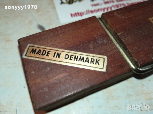 ERLEDIGT-MADE IN DENMARK-ВНОС SWISS 2501221915, снимка 3 - Антикварни и старинни предмети - 35560226