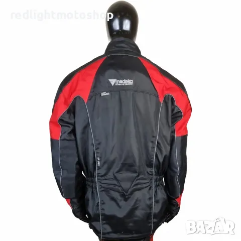 4821 – Modeka Мъжко Текстилно Мото Яке – КАТО НОВО – Размер 2XL – 100 лв, снимка 3 - Аксесоари и консумативи - 50246045