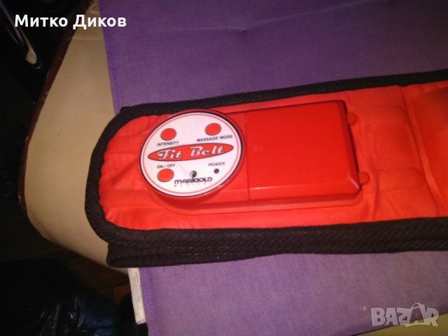 Вибриращ масажор колан FIT BELT MM 620 marigold medical, снимка 4 - Фитнес уреди - 35570874