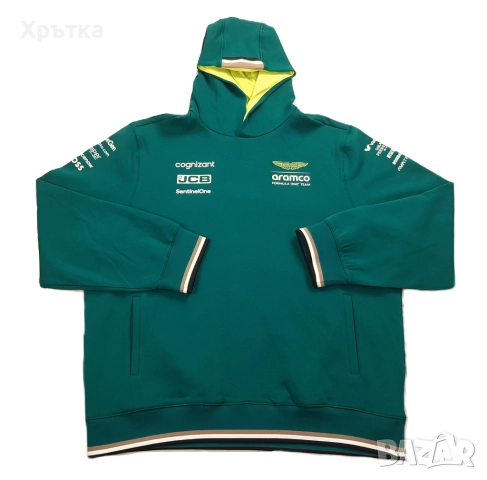 Aston Martin x Hugo Boss F1 Team - Оригинален мъжки суитшърт р-р 2XL, снимка 7 - Суичъри - 52669327