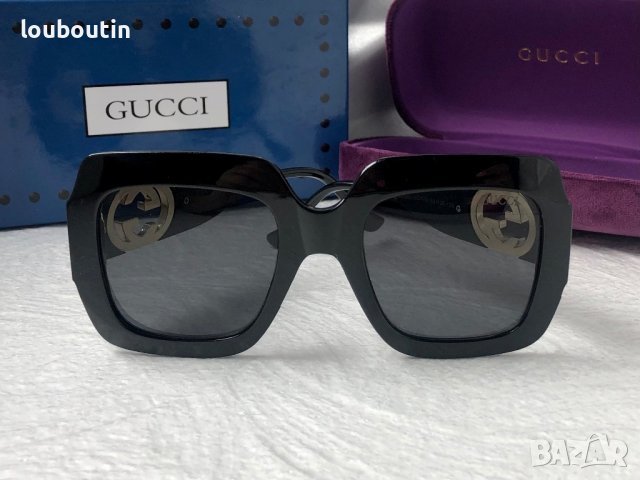 Gucci 2023 дамски слънчеви очила два цвята , снимка 5 - Слънчеви и диоптрични очила - 40780932