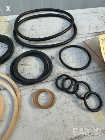 Т170 Т130 Ремонтен комплект ЦС-125 уплътнители за хидравличен силов цилиндър НОВ СССР, снимка 3 - Части - 47700834