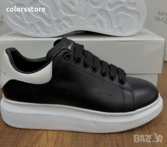 Мъжки черни кецове Alexander McQueen/BR51c, снимка 2 - Маратонки - 50292589