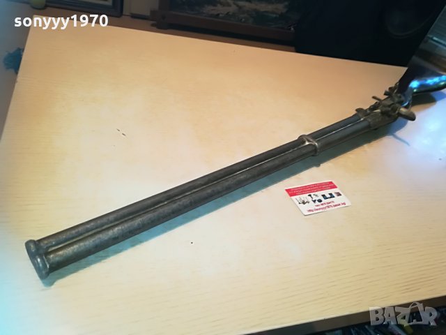 ЗАЯВЕНА-ретро двуцевка с въртящи се дула-внос germany 0306211134, снимка 3 - Антикварни и старинни предмети - 33091098