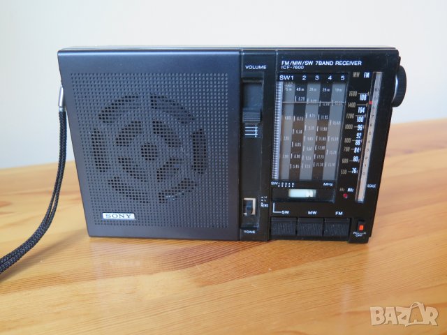 Vintage SONY  ICF-7600 Japan, 1978–1982, снимка 7 - Радиокасетофони, транзистори - 38895193