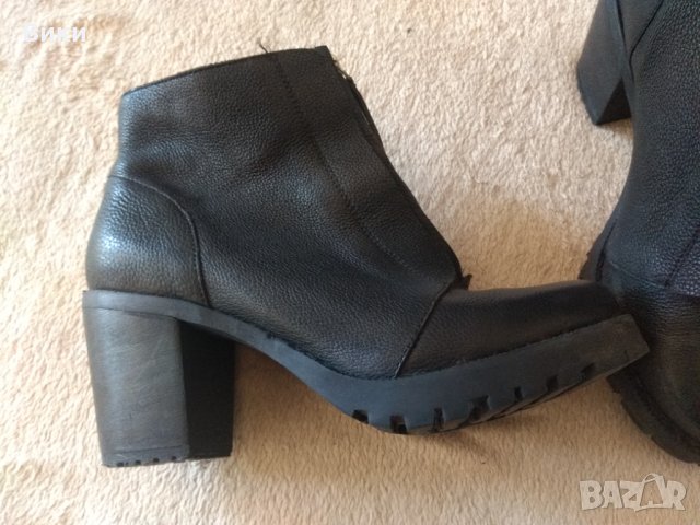 Кожени боти H&M, снимка 3 - Дамски боти - 32377105