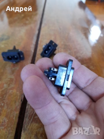 Старо куплунг,гнездо за захранващ кабел, снимка 3 - Други ценни предмети - 40864649