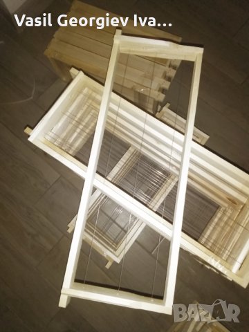 Пчелни рамки от липа фарар с ховманов уширител, снимка 7 - За пчели - 27415335