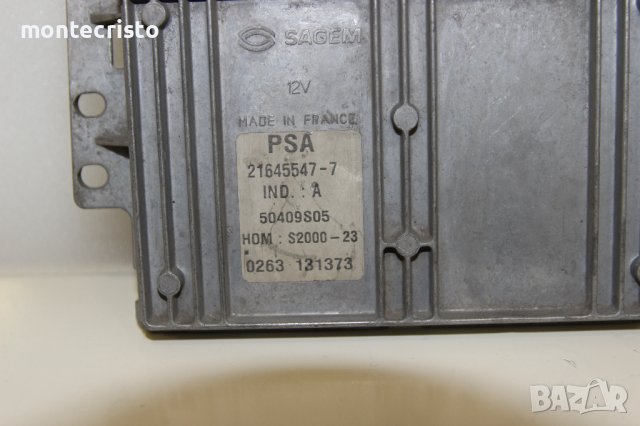Моторен компютър ECU Peugeot 206 (1998-2009г.) 9641815780 / 9637706180-03 / 963770618003 / 216455477, снимка 3 - Части - 43321782
