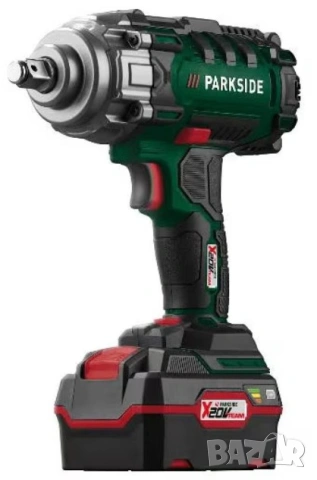 Акумулаторен Ударен Гайковерт PARKSIDE 20V PASSK 20-Li B2, снимка 5 - Други инструменти - 53604612