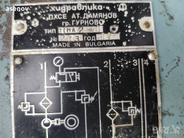 хидравлична станция-0.75 kW / 175 бара, снимка 5 - Други машини и части - 52377363