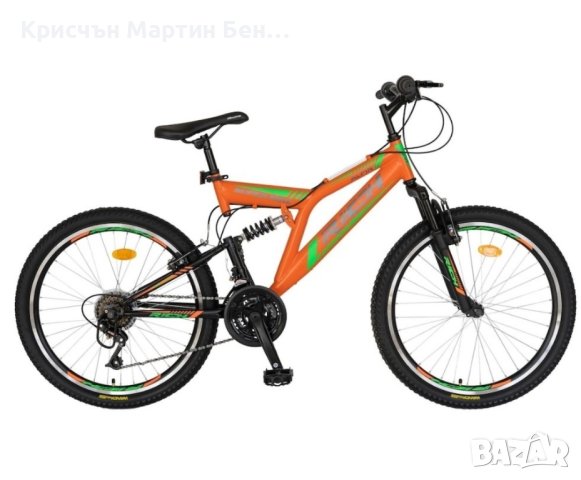 Велосипед Rich Alpin, двойно окачване, Saiguan Revoshift 18, снимка 10 - Велосипеди - 43853461