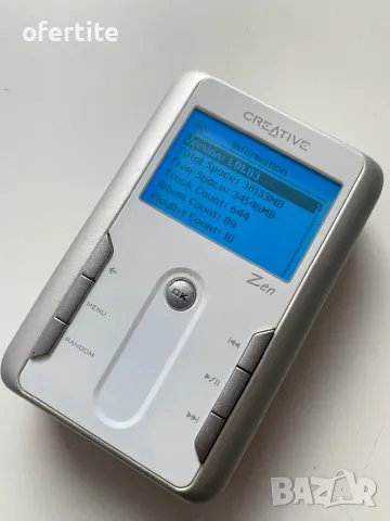 ✅ Creative 🔝 Labs Zen Touch 40 GB, снимка 3 - MP3 и MP4 плеъри - 48365017