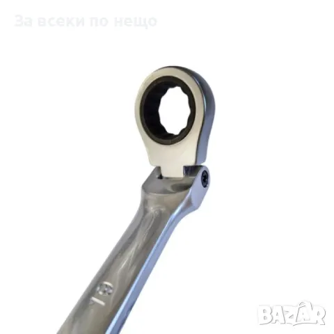 Комплект удължени звездогаечни тресчотни ключове с чупещо рамо 8 - 19 мм HAWEK, снимка 3 - Други инструменти - 50366324