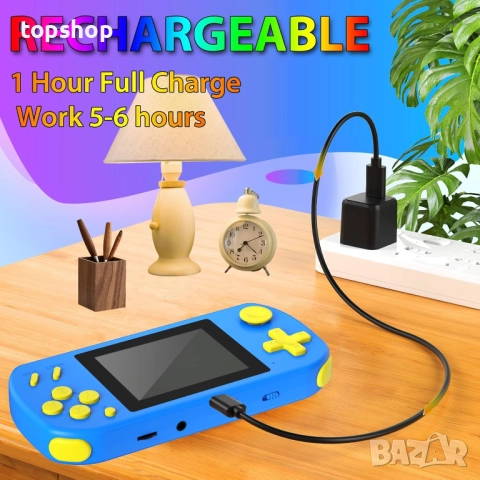 Чисто нови запечатани конзоли с над 210 игри. Ръчни игри за деца с вградени 218 видеоигри ..., снимка 3 - Игри за PlayStation - 52397027