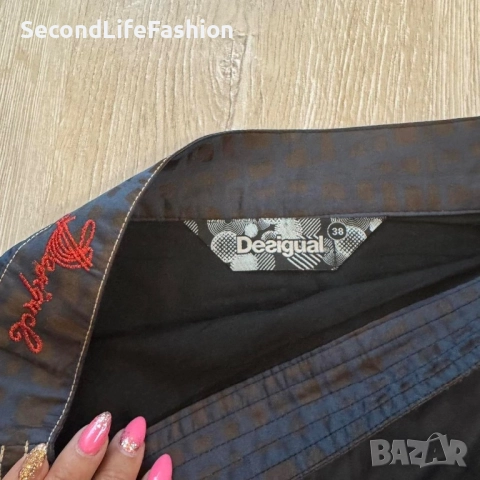 Дамска пола DESIGUAL Размер 38, снимка 5 - Поли - 52266537