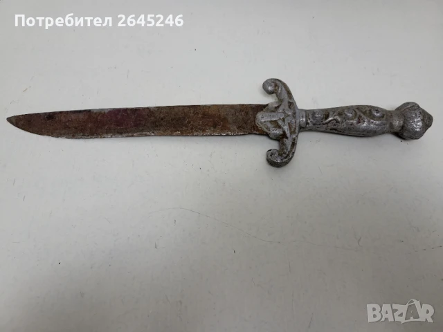 Стар нож,острие ,кинжал ,кама, снимка 1